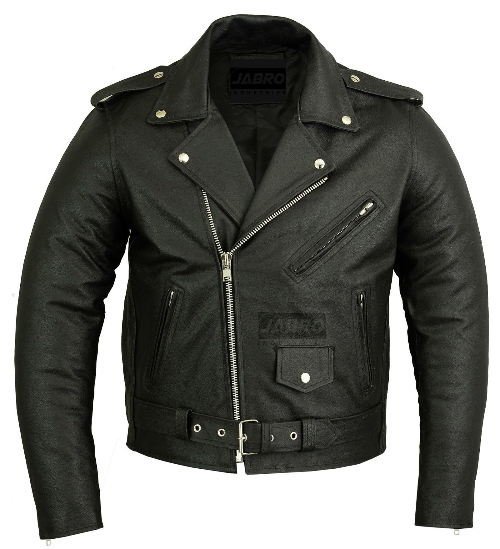 Classic Perfecto Brando Leather Motorcycle Jacket